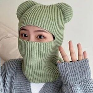 Winter Green Warm Hat